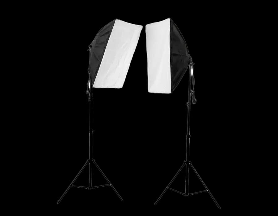 Set de fotografie Reflecta VisiLux Steady Light, Negru