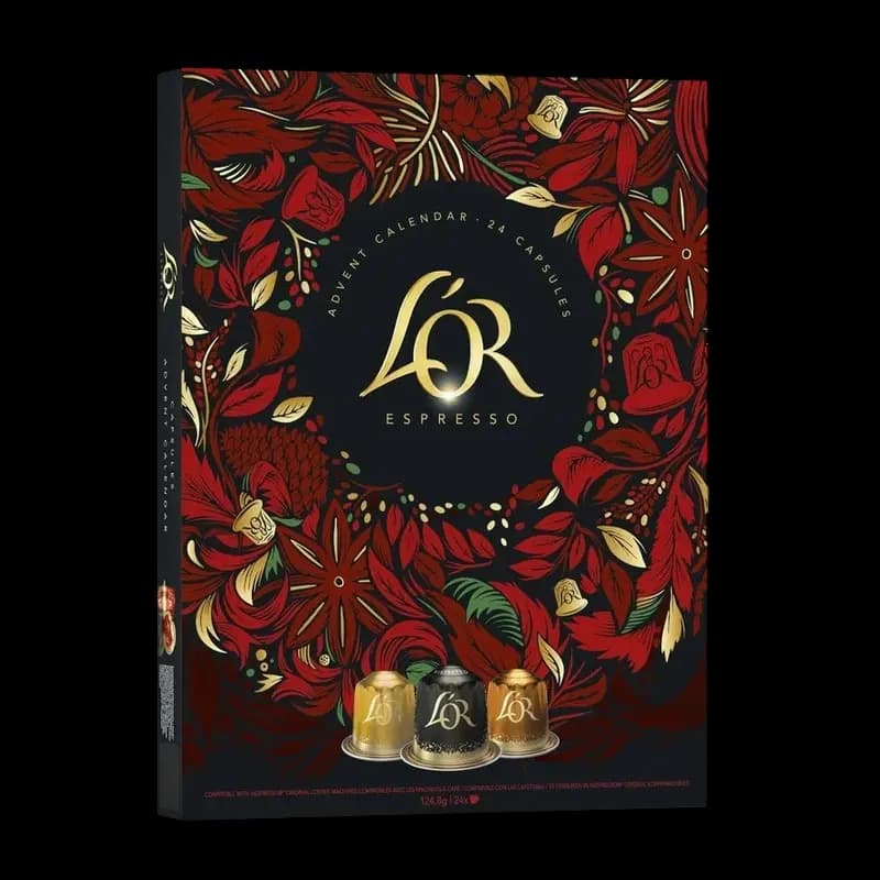 Cafea capsules L'OR Advent Calendar 124*9
