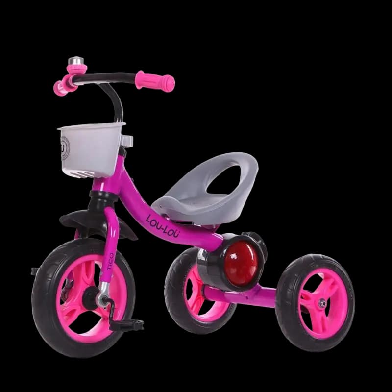 Bicicletă cu trei roți Kikka Boo Lou-Lou Tico, Magenta