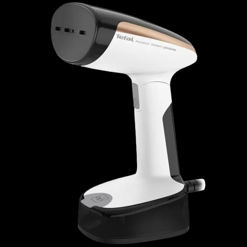 Aparat de călcat vertical cu aburi Tefal DT3030E0, Alb / Negru