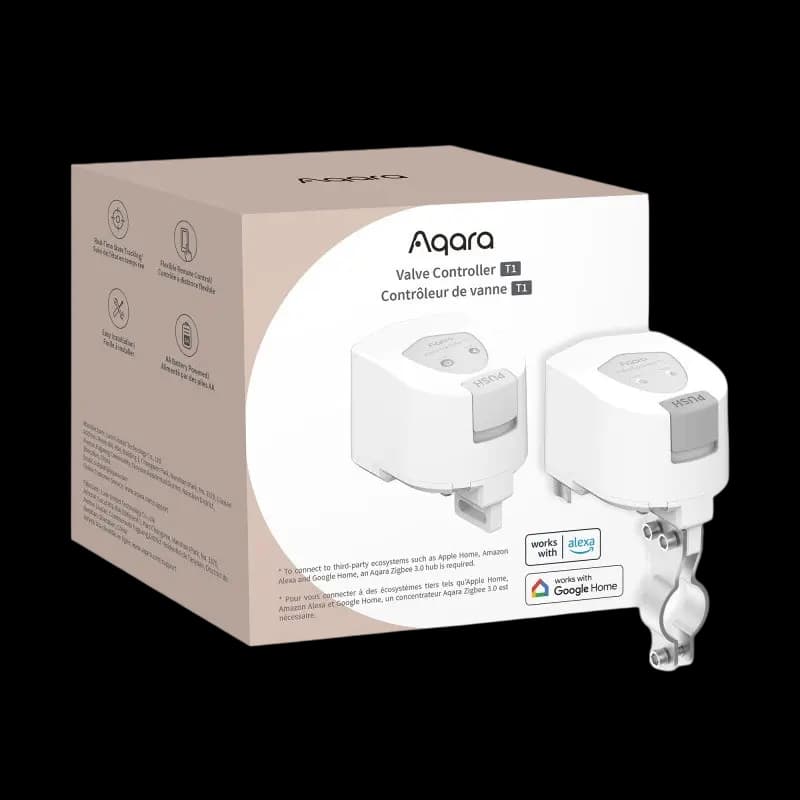 Robinet De Închidere Apei Fără Fir AQARA Valve Controller T1, Alb