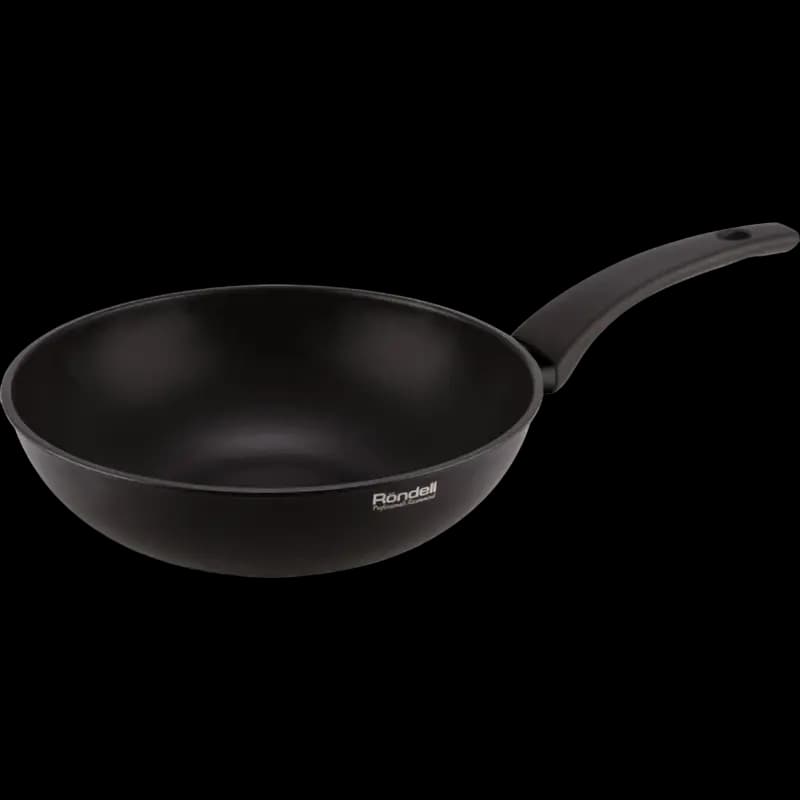 Tigaie WOK Rondell RDA-1646, 3,2L, 28cm, Negru