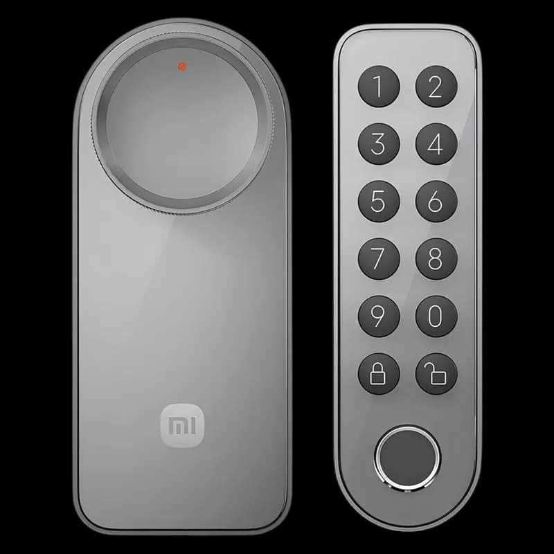 Încuietoare inteligentă Xiaomi Self-Install Smart Lock (Keypad), Gri